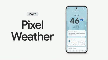 โทรศัพท์ Pixel ได้รับแอพพลิเคชันสภาพอากาศที่มีพลัสวิธีถี่กำลัง